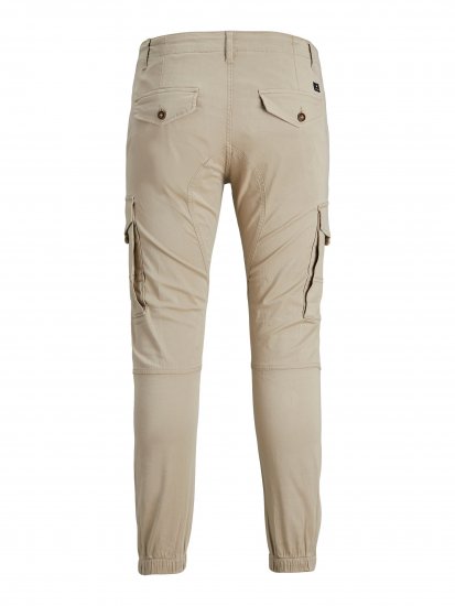 Jack & Jones JPSTPAUL Cuffed Cargopants Sand - Džíny & kalhoty - Džíny a Kalhoty - W40-W70