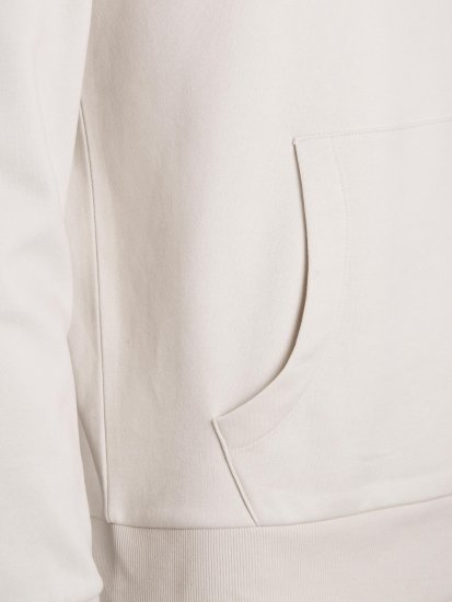 Jack & Jones JCOKING SWEAT HOOD Light Gray - Mikiny & mikiny s kapucí - Mikiny & Mikiny s kapucí 2XL-12XL