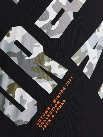 Jack & Jones JCOSTREET TEE Navy - Trička - Trička nadměrné velikosti - 2XL-14XL