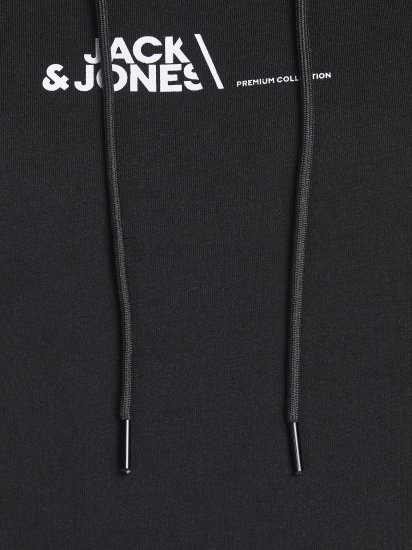 Jack & Jones JPRBLABOOSTER SWEAT Black - Mikiny & mikiny s kapucí - Mikiny & Mikiny s kapucí 2XL-12XL
