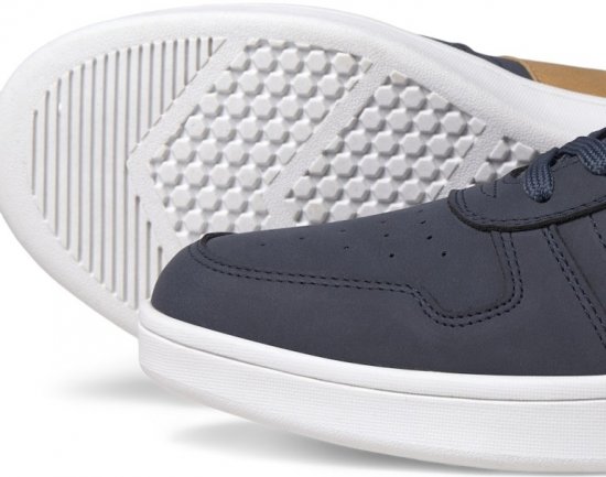 Jack & Jones Dang Faux Nubuck Combo Sneakers Navy Blazer - Pánská obuv 40-52 - 