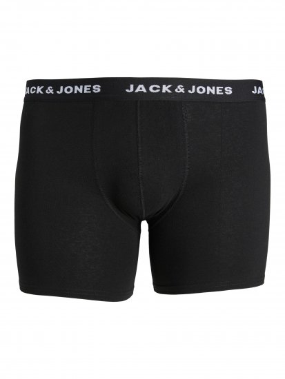 Jack & Jones JACHUEY Boxers 10-pack Black - Spodní prádlo - Spodní Prádlo Nadměrné Velikosti 2XL-8XL