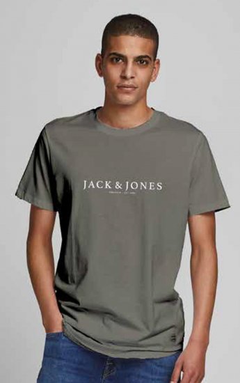 Jack & Jones JPRBLABOOSTER T-shirt Green - Trička - Trička nadměrné velikosti - 2XL-14XL