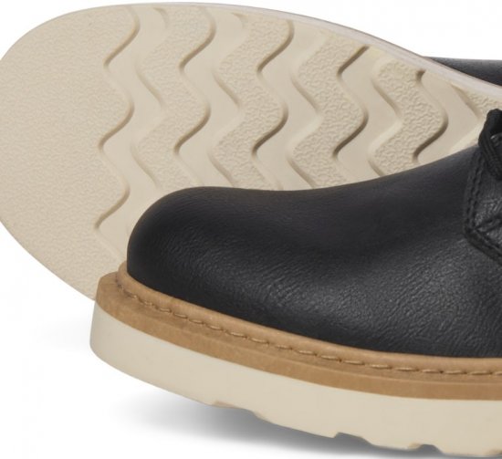 Jack & Jones OHIO Lace-Up Boots Black - Pánská obuv 40-52 - 