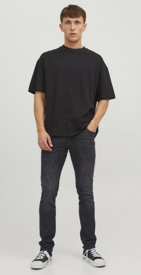 Jack & Jones JJILIAM JJORIGINAL SQ 270 Jeans Black Denim - Džíny & kalhoty - Džíny a Kalhoty - W40-W70