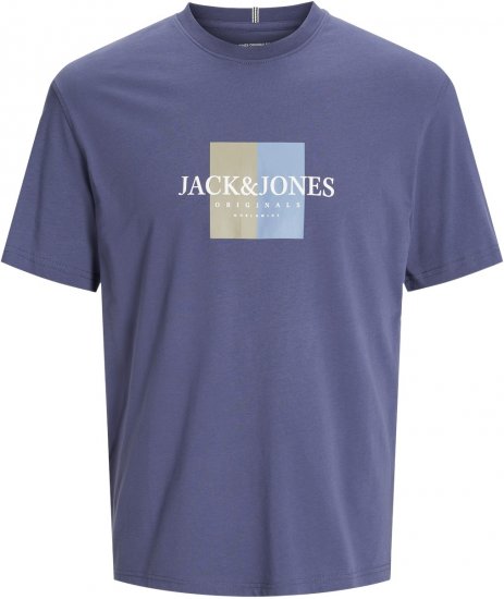 Jack & Jones JORFREDERIKSBERG T-Shirt - Trička - Trička nadměrné velikosti - 2XL-14XL