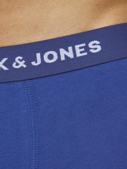 Jack & Jones EVERYDAY Trunks 5 Pack Black - Spodní prádlo - Spodní Prádlo Nadměrné Velikosti 2XL-8XL