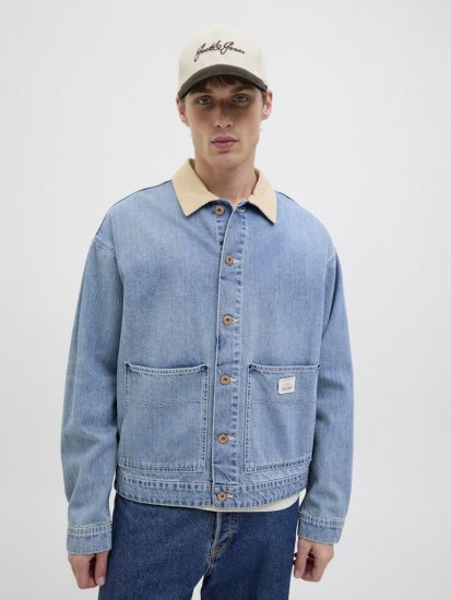 Jack & Jones Base Corduroy Cap Antique White - Doplňky - 