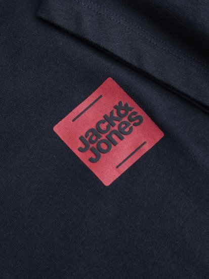 Jack & Jones Brandy Crew Neck T-Shirt Sky Captain - Trička - Trička nadměrné velikosti - 2XL-14XL