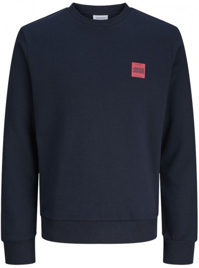 Jack & Jones Brandy Crew Neck Sweatshirt Sky Captain - Mikiny & mikiny s kapucí - Mikiny & Mikiny s kapucí 2XL-12XL