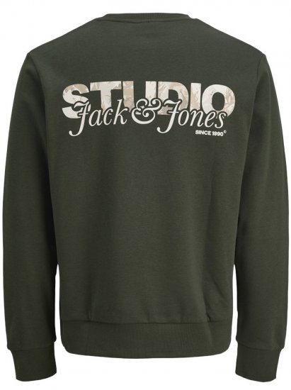 Jack & Jones Yuki Back Print Crew Neck Sweatshirt Duffel Bag - Mikiny & mikiny s kapucí - Mikiny & Mikiny s kapucí 2XL-12XL