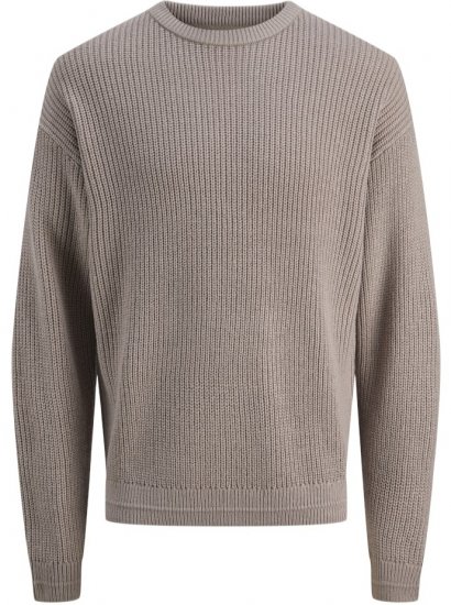 Jack & Jones Kaito Knit Crew Neck Pullover Atmosphere - Mikiny & mikiny s kapucí - Mikiny & Mikiny s kapucí 2XL-12XL