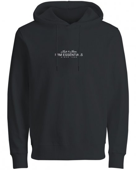 Jack & Jones Casper Sweatshirt Black - Mikiny & Mikiny s kapucí - Mikiny & Mikiny s kapucí 2XL-12XL