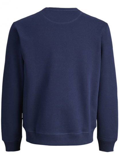 Jack & jones Norrebro Crew Neck Sweatshirt Ocean Cavern - Mikiny & mikiny s kapucí - Mikiny & Mikiny s kapucí 2XL-12XL