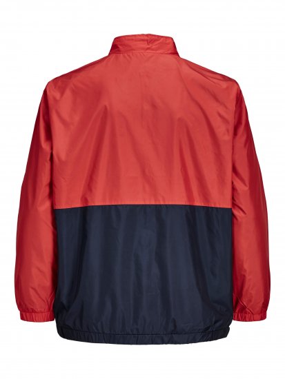 Jack & Jones Hunter Light Jacket Red - Bundy - Bundy Nadměrné Velikosti - 2XL-8XL