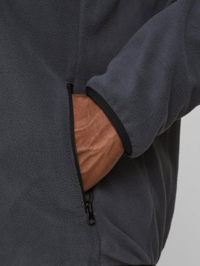 Jack & Jones Hype Fleece Ombre Blue - Bundy - Bundy Nadměrné Velikosti - 2XL-8XL