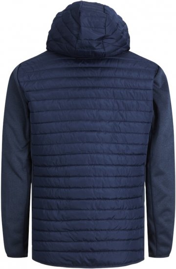 Jack & Jones MULTI QUILTED SET-IN Sleeves Jacket Navy Blazer - Bundy - Bundy Nadměrné Velikosti - 2XL-8XL