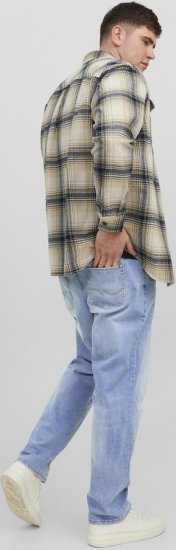 Jack & Jones MIKE JORIGINAL SQ 330 Jeans Blue Denim - Džíny & kalhoty - Džíny a Kalhoty - W40-W70
