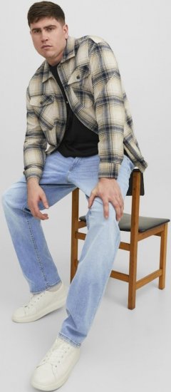 Jack & Jones MIKE JORIGINAL SQ 330 Jeans Blue Denim - Džíny & kalhoty - Džíny a Kalhoty - W40-W70