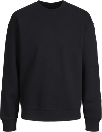 Jack & Jones BRADLEY Sweatshirt Black - Mikiny & mikiny s kapucí - Mikiny & Mikiny s kapucí 2XL-12XL