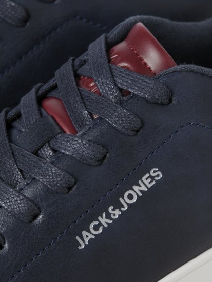 Jack & Jones Bosley Sneakers Navy Blazer/Red Dahlia - Pánská obuv 40-52 - 