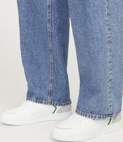 Jack & Jones Ealing 7992 Sneakers White/TREKKING GREEN - Pánská obuv 40-52 - 