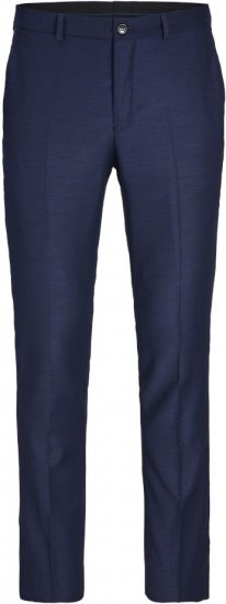 Jack & Jones SOLARIS Trousers Dark Navy - Obleky - Obleky 2XL-8XL