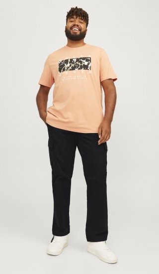 Jack & Jones JPSTKANE JJBARKLEY Cargopants Black - Džíny & kalhoty - Džíny a Kalhoty - W40-W70