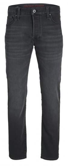 Jack & Jones JJIMIKE JJICON I.K. SQ 028 Jeans Black Denim - Džíny & kalhoty - Džíny a Kalhoty - W40-W70