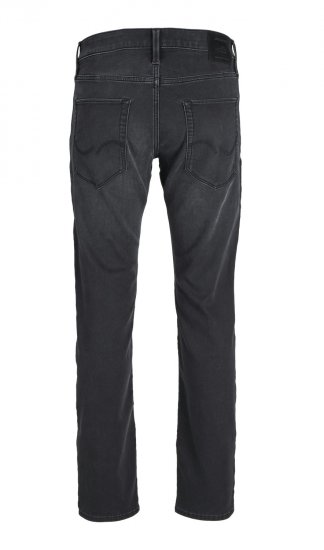 Jack & Jones JJIMIKE JJICON I.K. SQ 028 Jeans Black Denim - Džíny & kalhoty - Džíny a Kalhoty - W40-W70