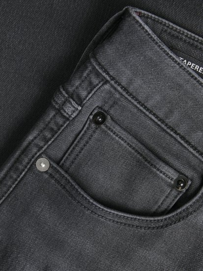 Jack & Jones JJIMIKE JJICON I.K. SQ 028 Jeans Black Denim - Džíny & kalhoty - Džíny a Kalhoty - W40-W70