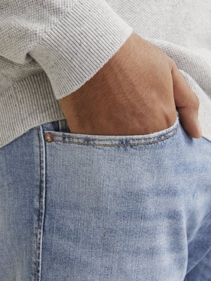 Jack & Jones GLENN CB 625 Jeans Blue Denim - Džíny & kalhoty - Džíny a Kalhoty - W40-W70