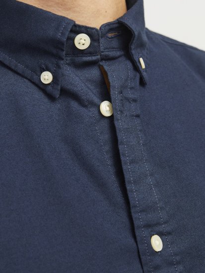Jack & Jones Brook Oxford Long Sleeve Shirt Navy Blazer - Košile - Košile 2XL-10XL