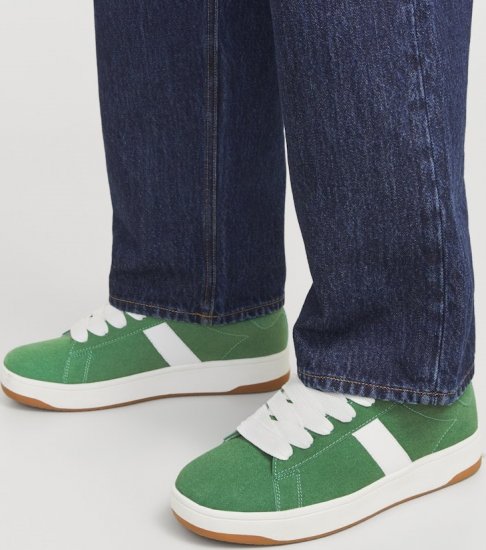 Jack & Jones Miles SYN Suede Sneakers Verdant Green - Pánská obuv 40-52 - 