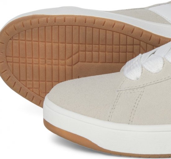 Jack & Jones Miles SYN Suede Sneakers Beige - Pánská obuv 40-52 - 