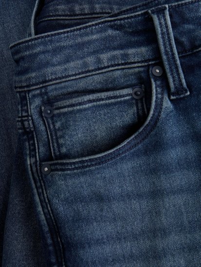 Jack & Jones Glenn Icon SQ 422 Jeans Blue Denim - Džíny & kalhoty - Džíny a Kalhoty - W40-W70