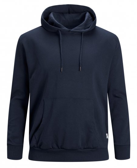 Jack & Jones Basic Sweat Hood Navy Blazer - Mikiny & mikiny s kapucí - Mikiny & Mikiny s kapucí 2XL-12XL