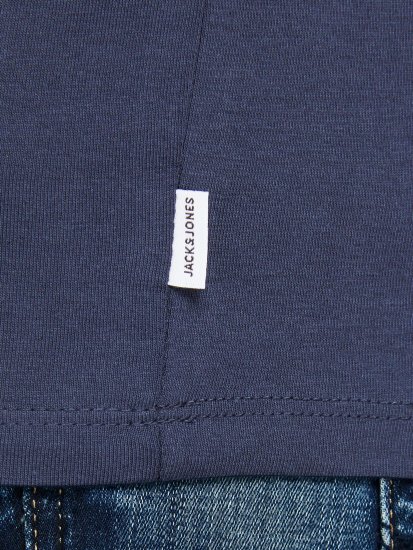 Jack & Jones Organic Basic T-shirt Navy Blazer - Trička - Trička nadměrné velikosti - 2XL-14XL