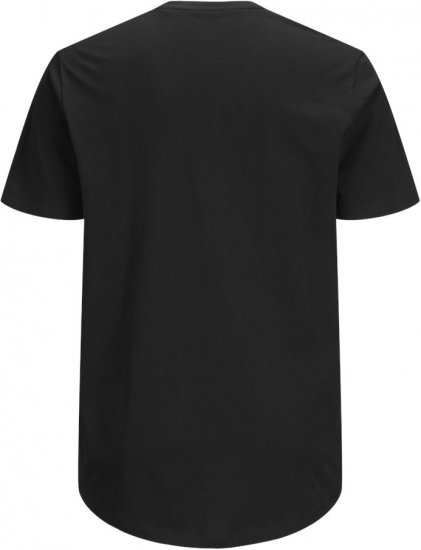 Jack & Jones NOA Crew Neck T-Shirt Black - Trička - Trička nadměrné velikosti - 2XL-14XL