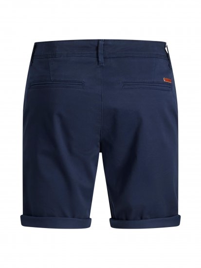 Jack & Jones JPSTBOWIE Chino Shorts Navy Blazer - Šortky - Šortky Nadměrné Velikosti W40-W60