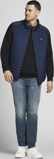 Jack & Jones Basic Sweatshirt Black - Mikiny & mikiny s kapucí - Mikiny & Mikiny s kapucí 2XL-12XL