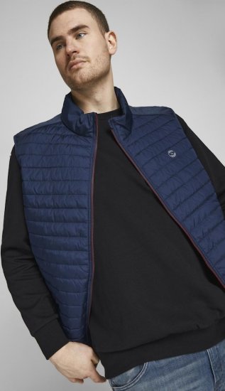 Jack & Jones Basic Sweatshirt Black - Mikiny & mikiny s kapucí - Mikiny & Mikiny s kapucí 2XL-12XL