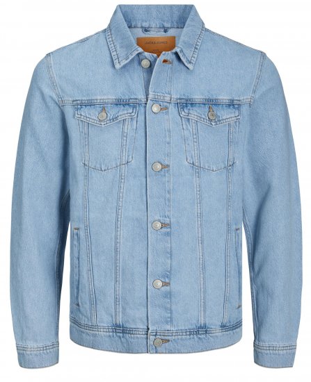 Jack & Jones JJIJEAN Denim jacket Blue Denim - Bundy - Bundy Nadměrné Velikosti - 2XL-8XL