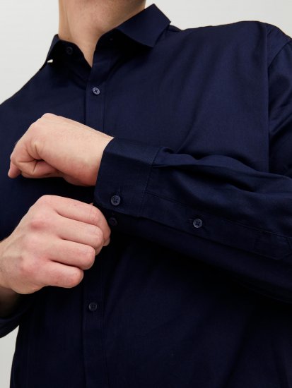 Jack & Jones CARDIFF Dress Shirt Navy - Košile - Košile 2XL-10XL