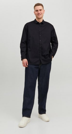 Jack & Jones CARDIFF Dress Shirt Black - Košile - Košile 2XL-10XL