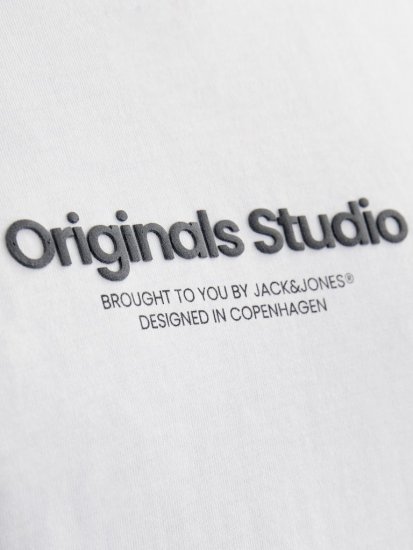 Jack & Jones ESTERBRO T-Shirt Bright White - Trička - Trička nadměrné velikosti - 2XL-14XL