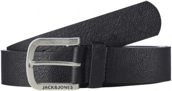 Jack & Jones HARRY Belt Black - Pásky - Pásky W40-W70/2XL-8XL