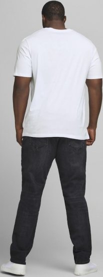 Jack & Jones JJECORP LOGO T-Shirt White - Trička - Trička nadměrné velikosti - 2XL-14XL