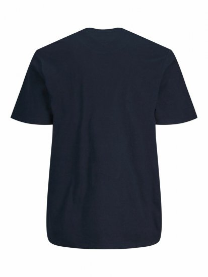 Jack & Jones Summerskull T-Shirt Navy Blazer - Trička - Trička nadměrné velikosti - 2XL-14XL