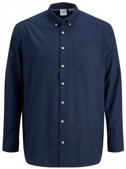 Jack & Jones OXFORD LS Shirt Navy Blazer - Košile - Košile 2XL-10XL